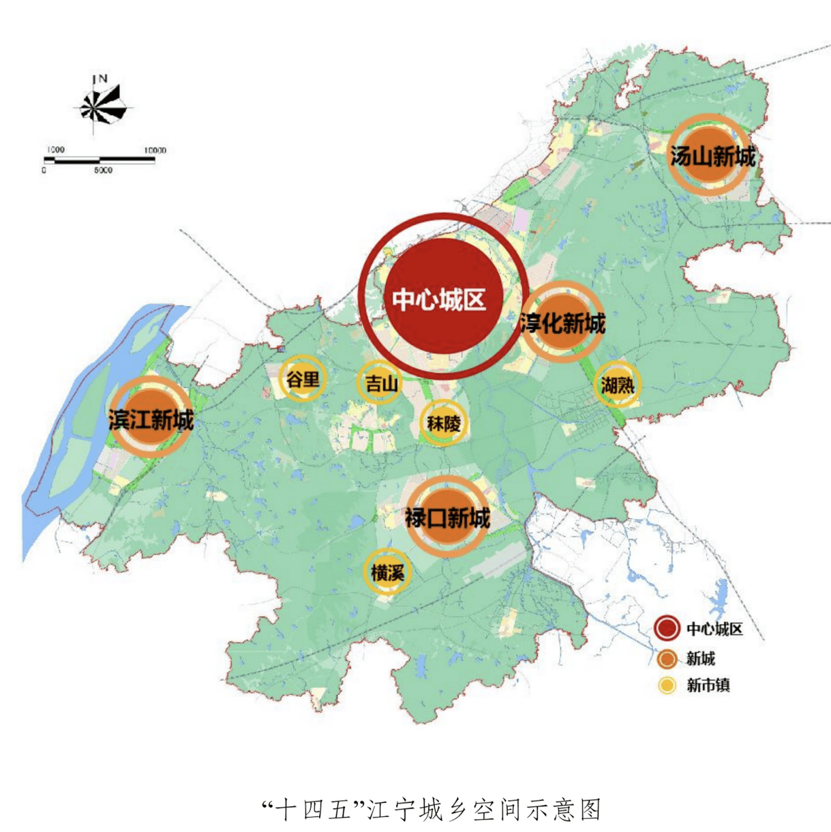 南京市江宁区乡镇地图图片