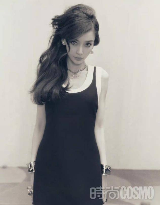 棋盘 baby离婚后重拾混血风,高调登开季封,复古明艳变奥黛丽赫本