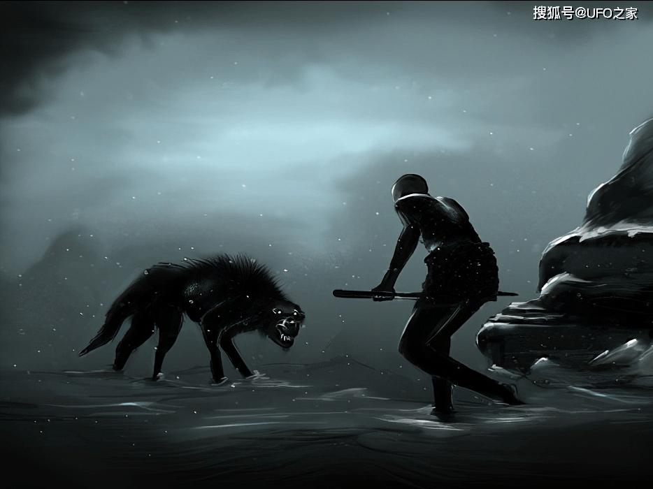 狼到底有多凶猛一个手持铁棍的男子能斗过一头狼吗