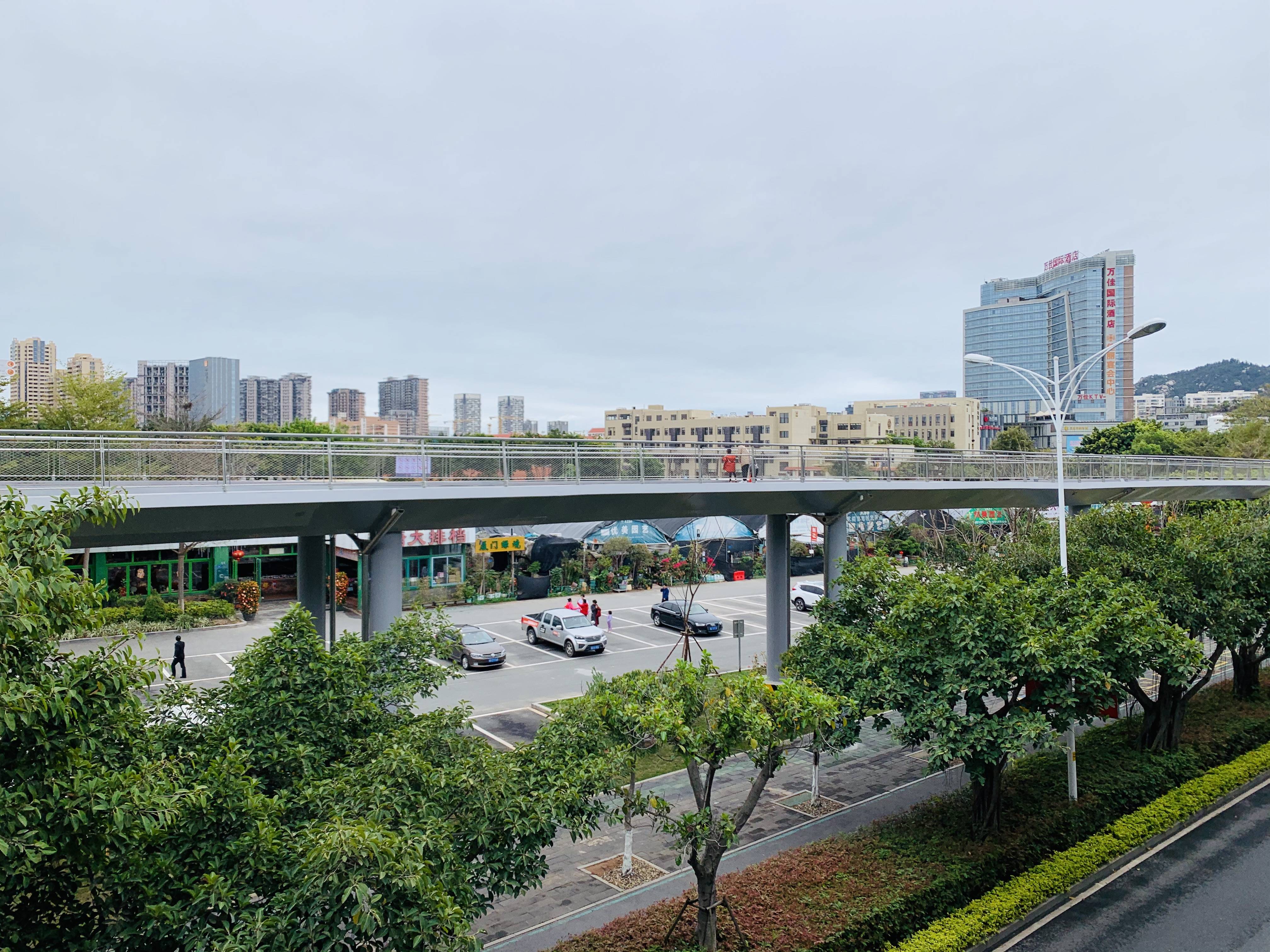 节点|厦门山海健康步道添新路线，空中自行车道实现一道两用，变废为宝