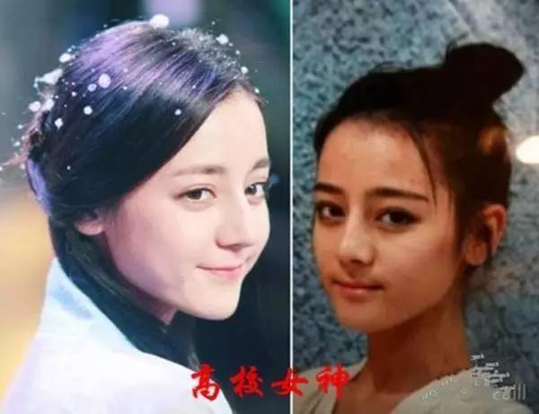 女神可不是人人都是素颜美女的哦，当红女明星素颜照大盘点