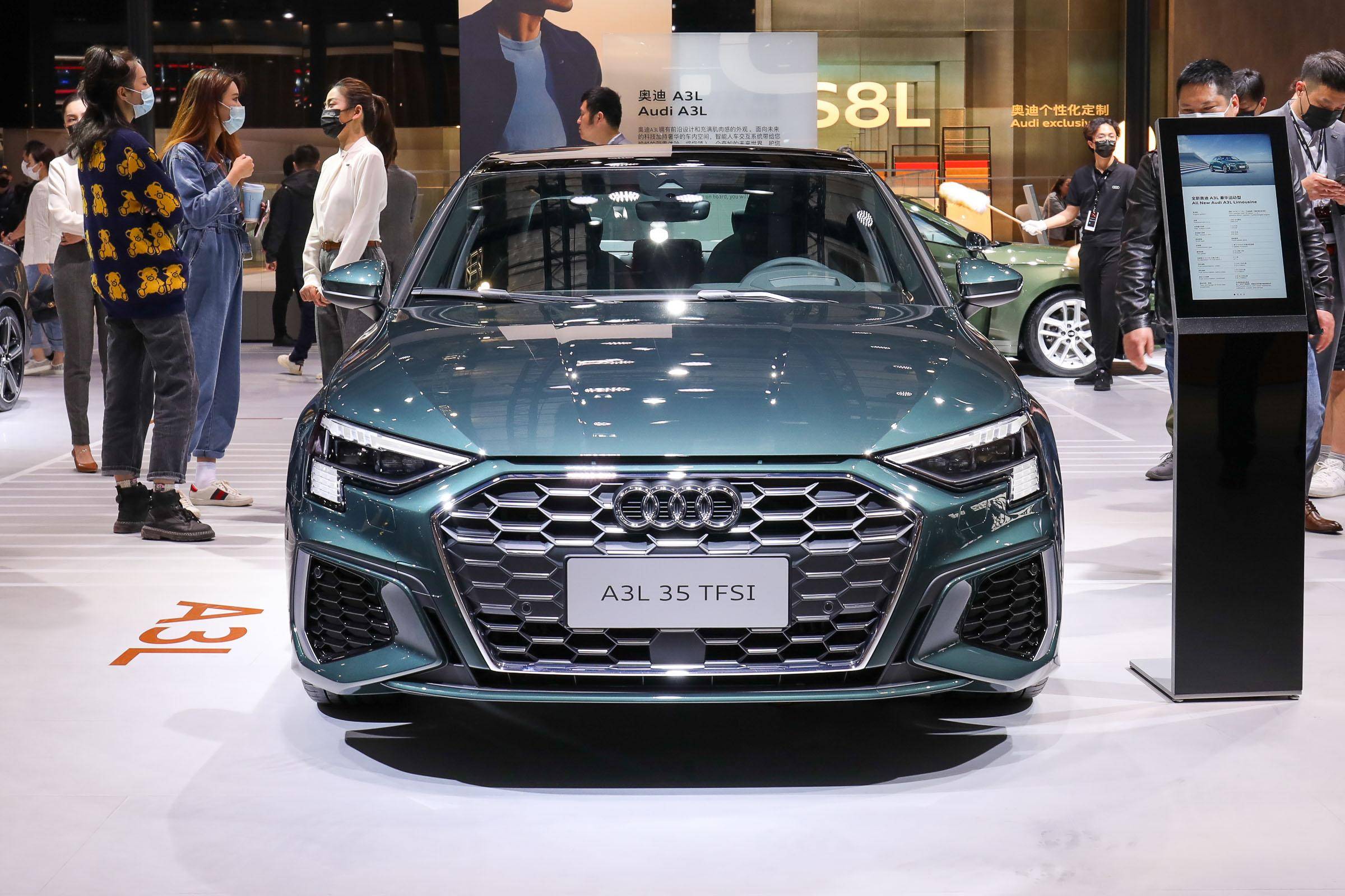 原创2031万元起2022款奥迪a3家族上市新增rs套件燃速型