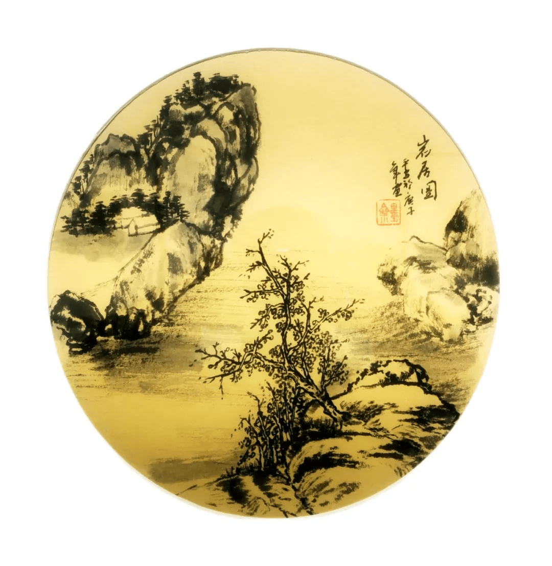 水墨画|溢彩吕梁丨 高平安水墨画作品在吕梁市群众艺术馆展出