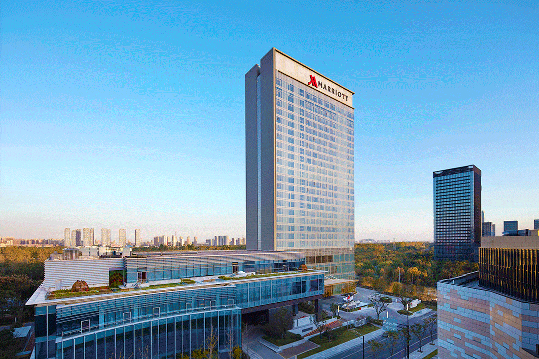 入住嘉兴万豪酒店于繁华处诗意生活