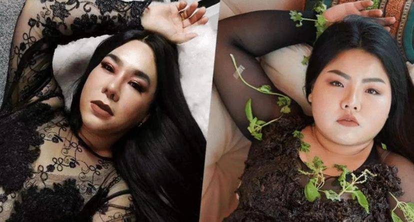 美食200斤泰国胖妞用食物神模仿,从超模到古天乐,打破以瘦为美的标准