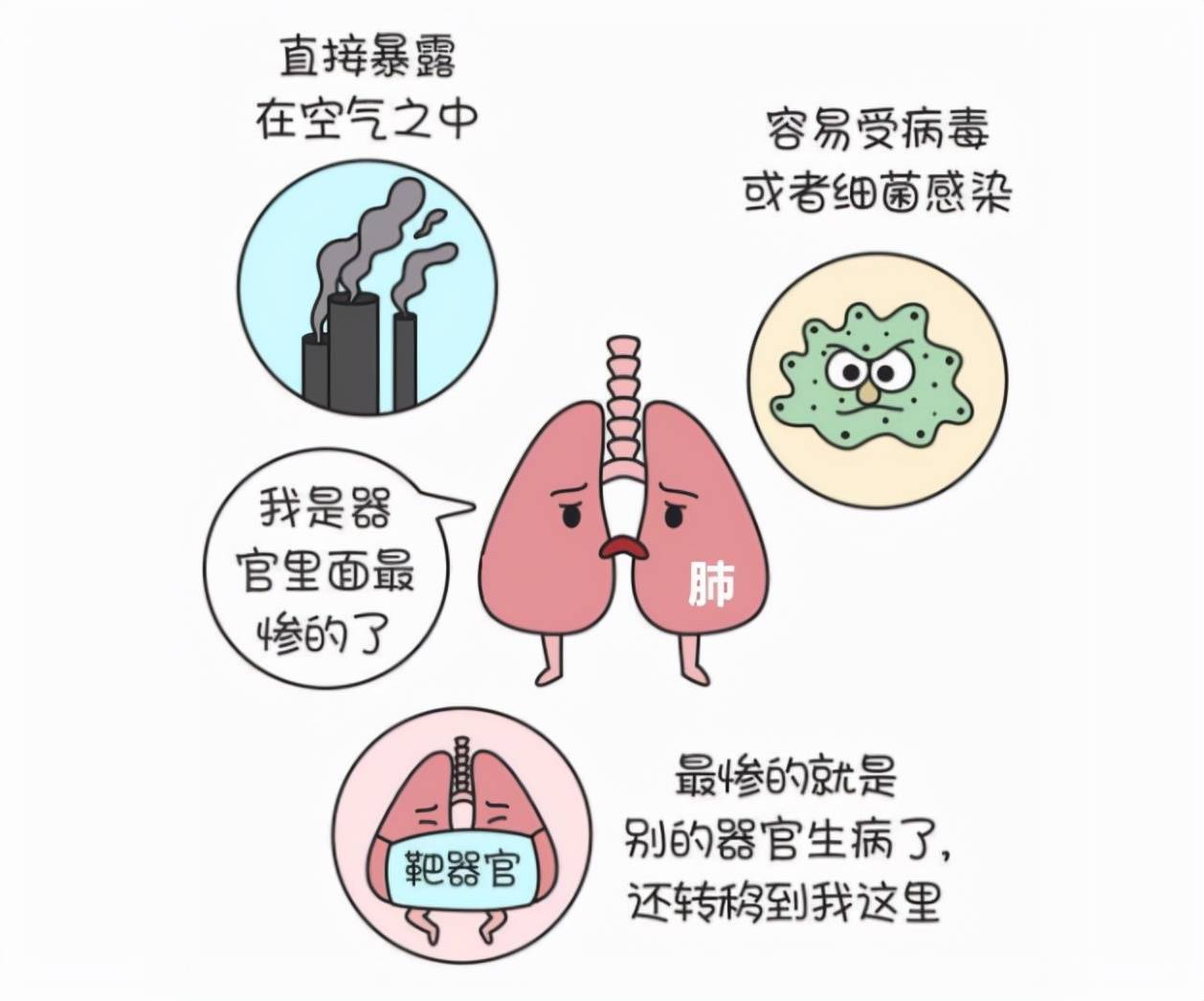 肺结节卡通图片图片