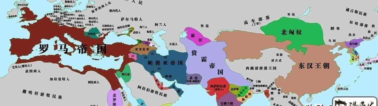 汉朝世界地图全图大图图片