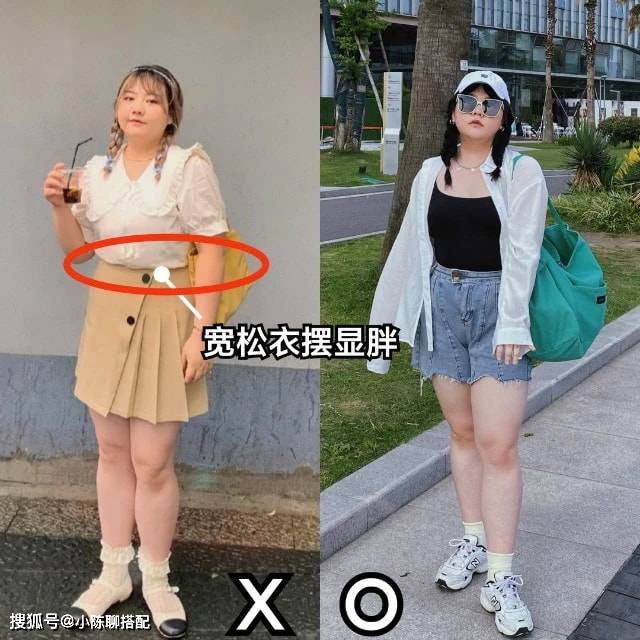 身材 谁说微胖女生一定要显瘦？学会“逆向穿搭”，微胖身材更加分