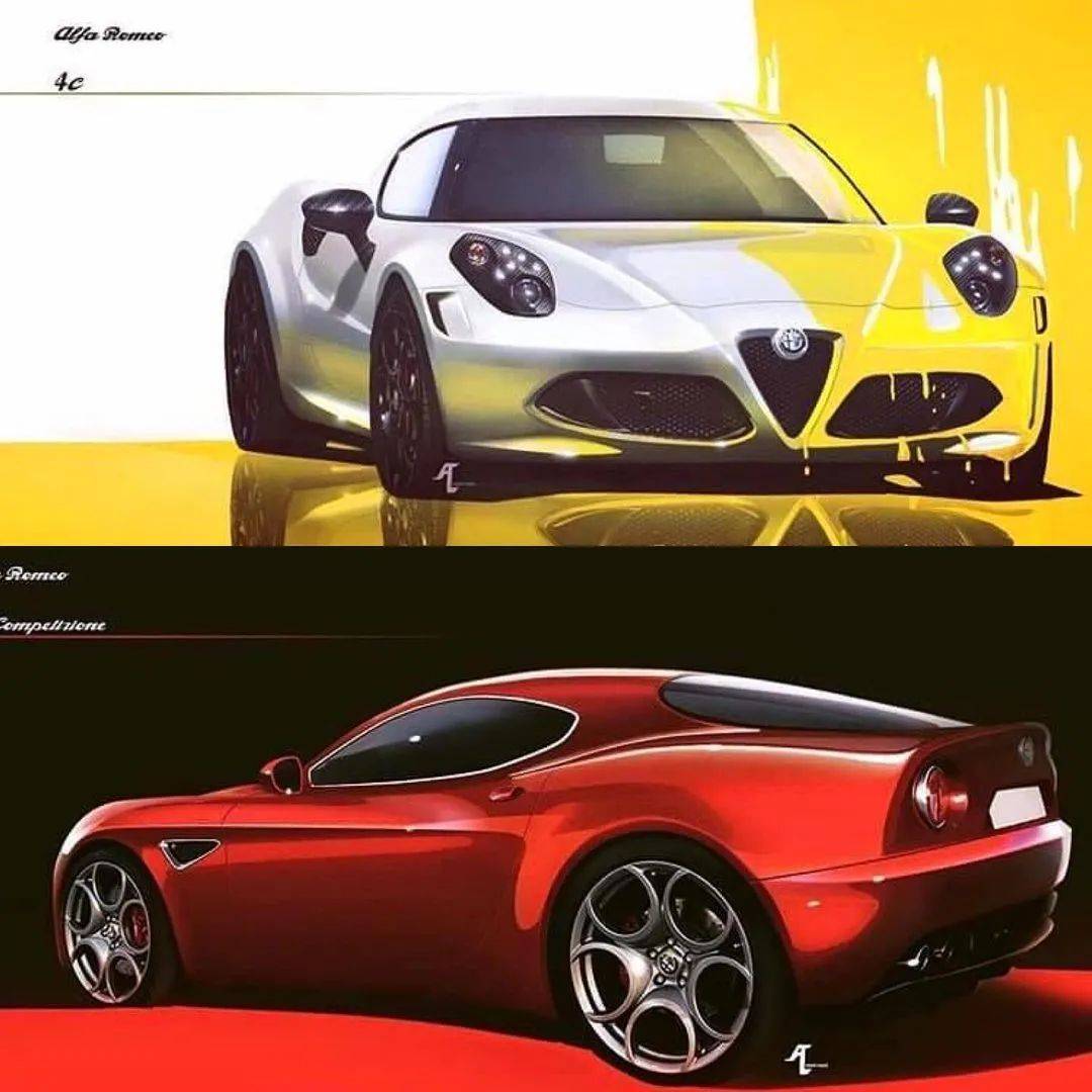 Yasu 阿尔法罗密欧狂热爱好者!长城汽车设计师?Daniele Alessandro Capriotti