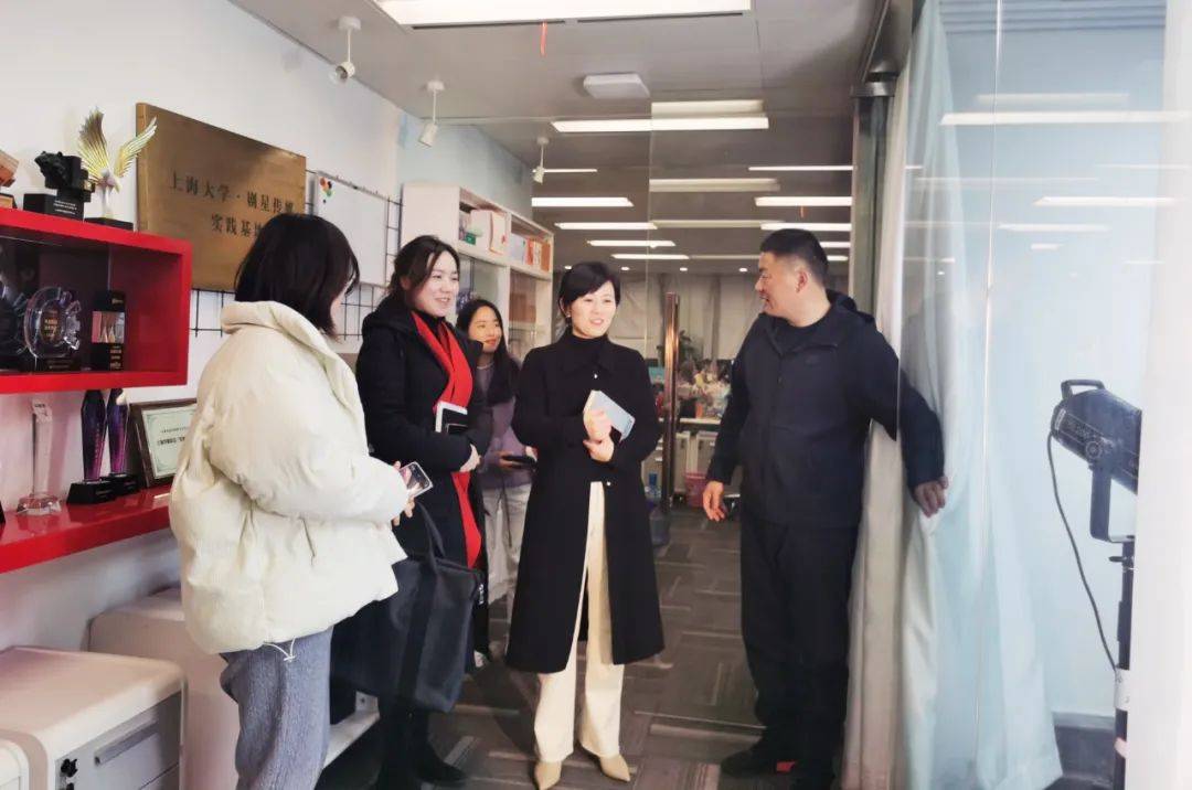 聚焦数字广告建设普陀区文化和旅游局局长周涵嫣一行