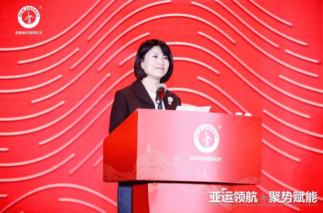 杭州亚组委市场开发部副部长叶虹转达了一份来自科威特的特别祝福!