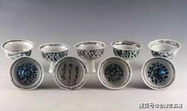 【海外限定】 元代高足杯鉴赏_龙泉窑_大汶口文化_青花 その他