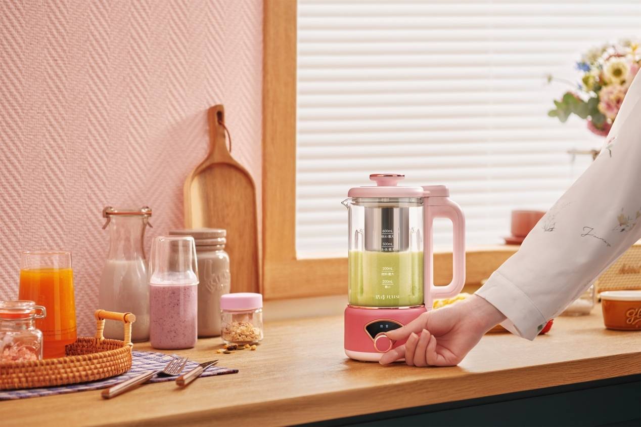 功能|拖延症患者福音,浩诗养生破壁机一壶双盖带你解锁花样早餐