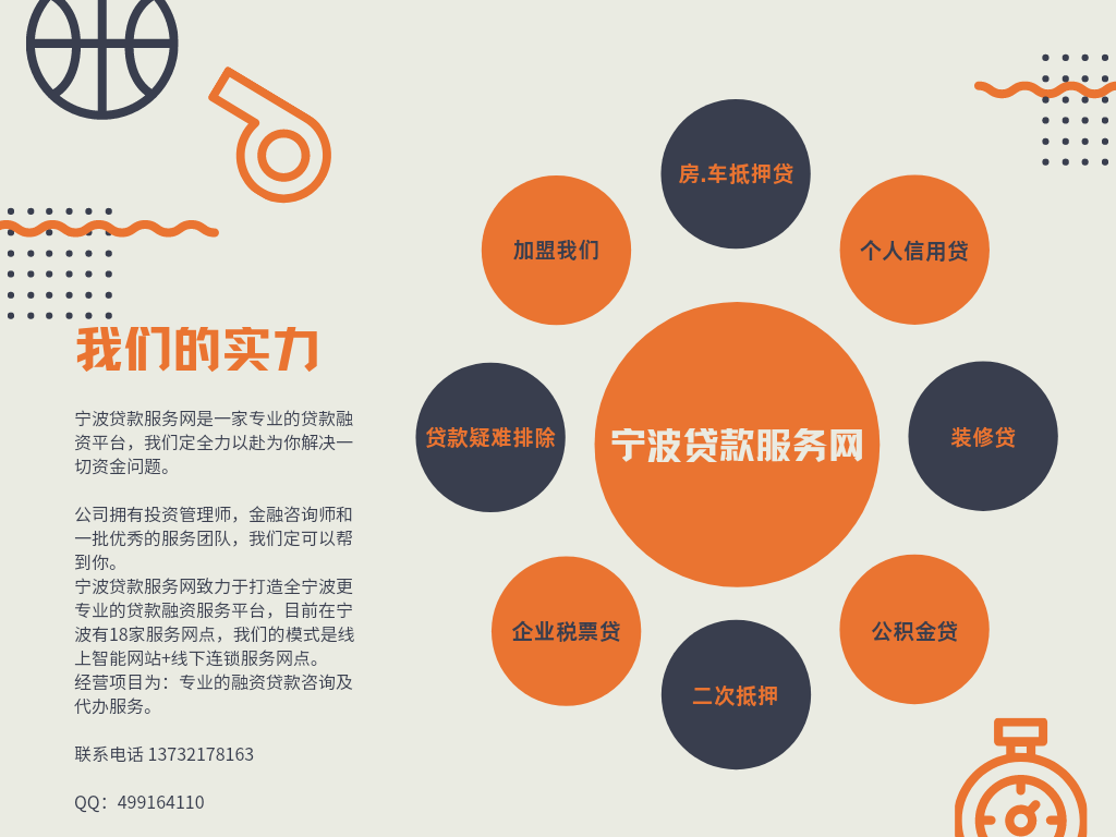 在宁波，贷款服务公司可以为你做什么
