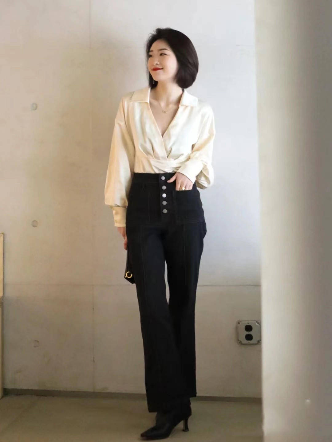 下半身 早春必备的“衬衫”穿搭，无论日常还是职场，照穿轻松打造高级感