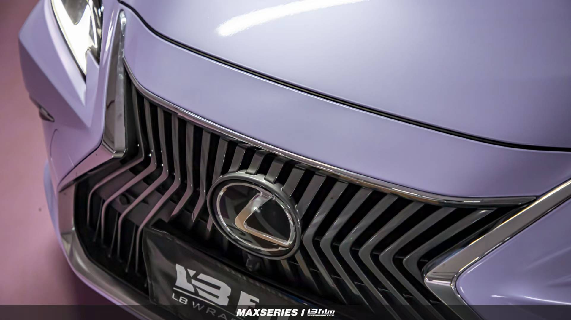 雷克萨斯es200lbfilm改色膜液态金属星戴紫