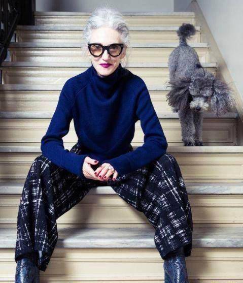 这位70岁法国奶奶火了秋季穿搭时髦又气质时尚真和年龄无关