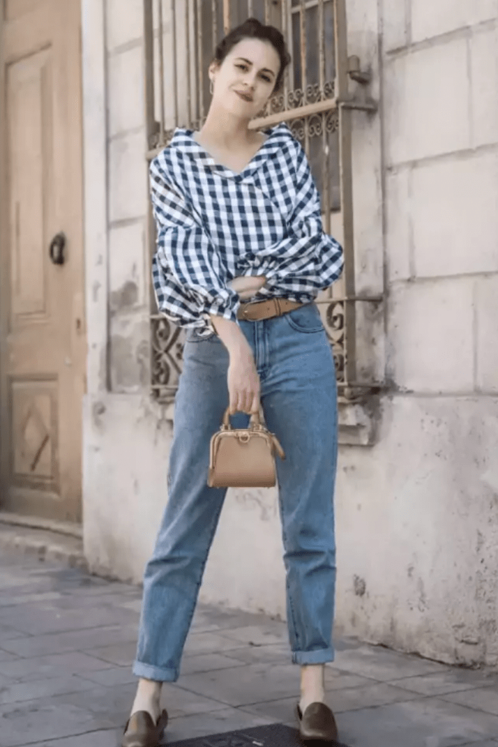 芭蕾 扔掉小白鞋,“牛仔裤+这双鞋”才是2022洋气穿搭!