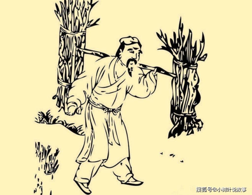 民间故事:樵夫雪夜归家,见女子只穿单衣,隔天他掀开了枯草堆_李梦德