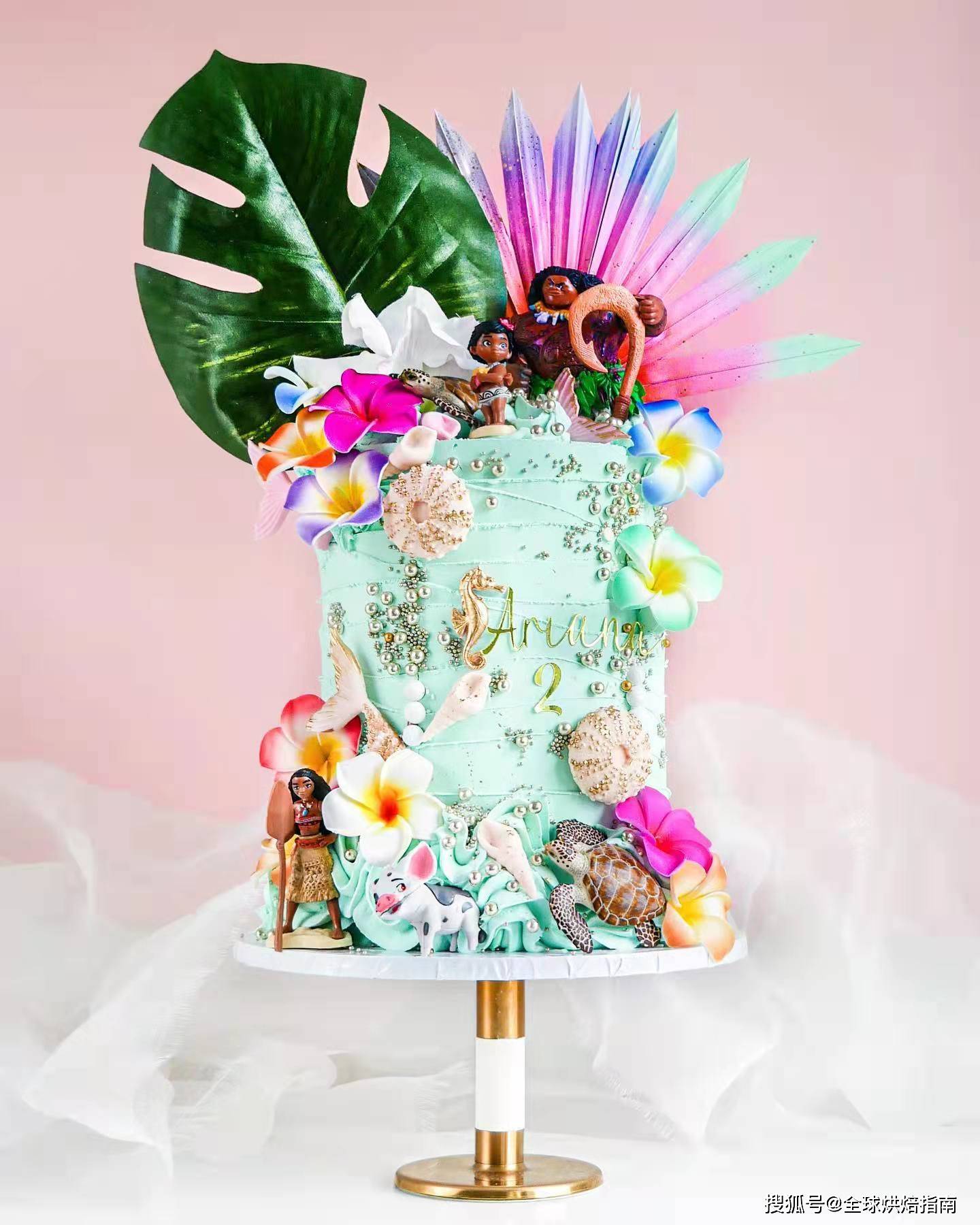 品牌春天到了,做个芭比风蛋糕吧!