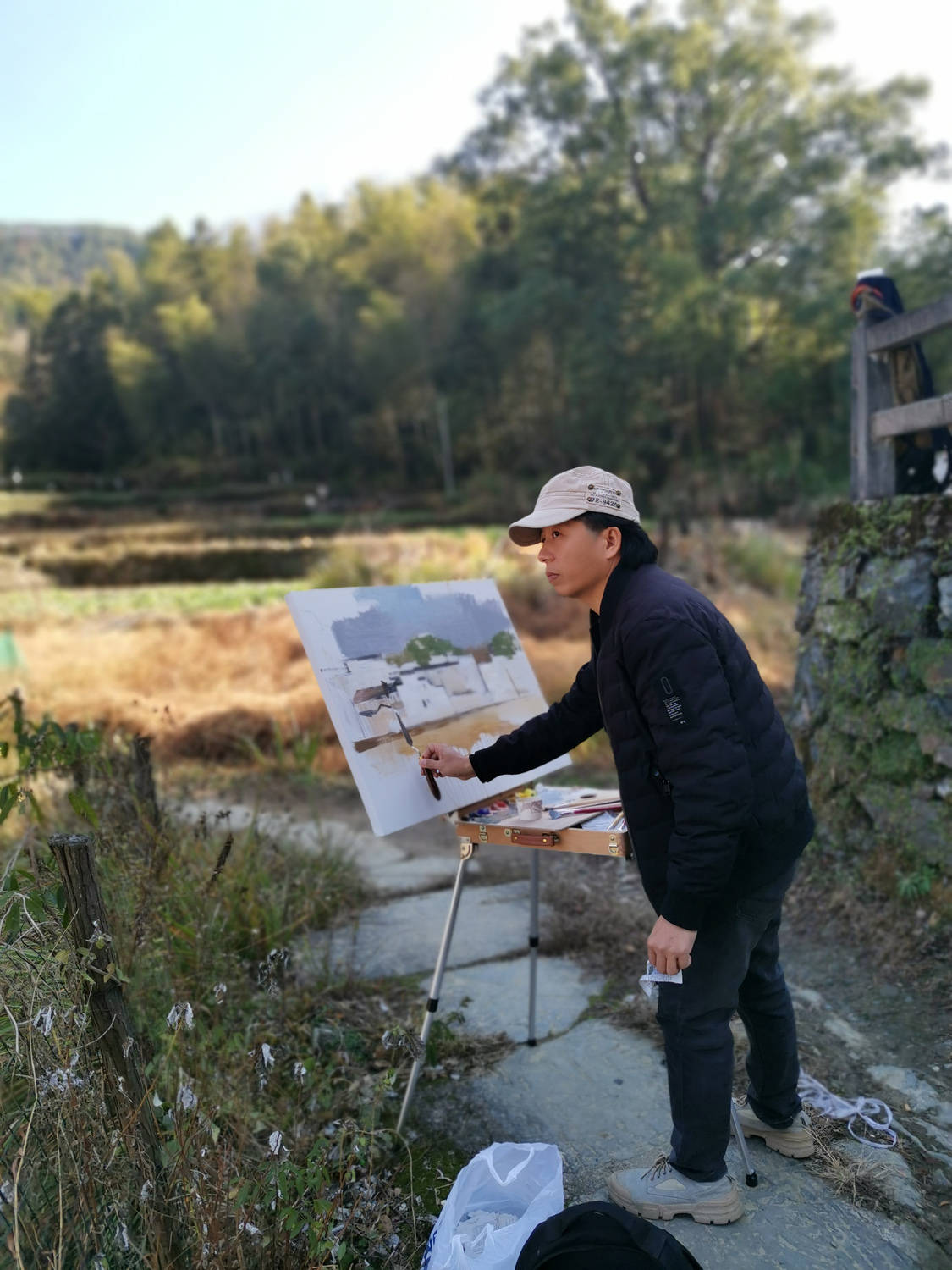 写生作品朴素是一种极致的美油画家蔡光中作品欣赏