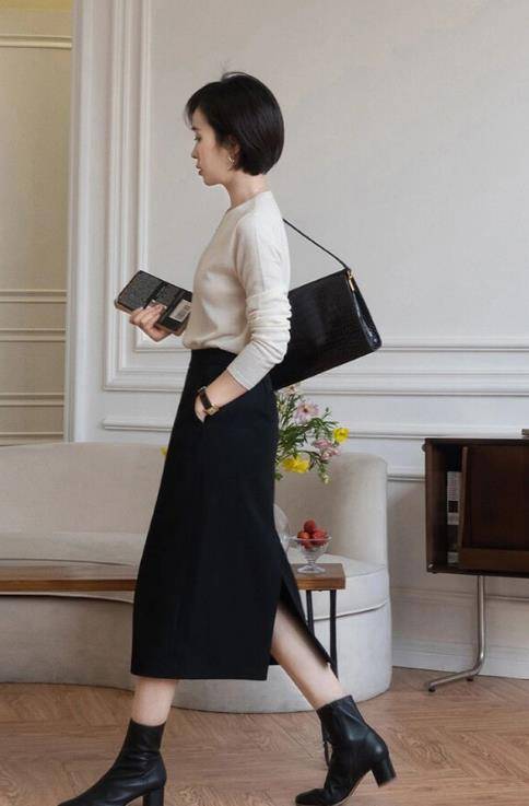 颜色 穿半身裙，鞋子怎么搭配才高级？来学博主这样搭时髦又显气质