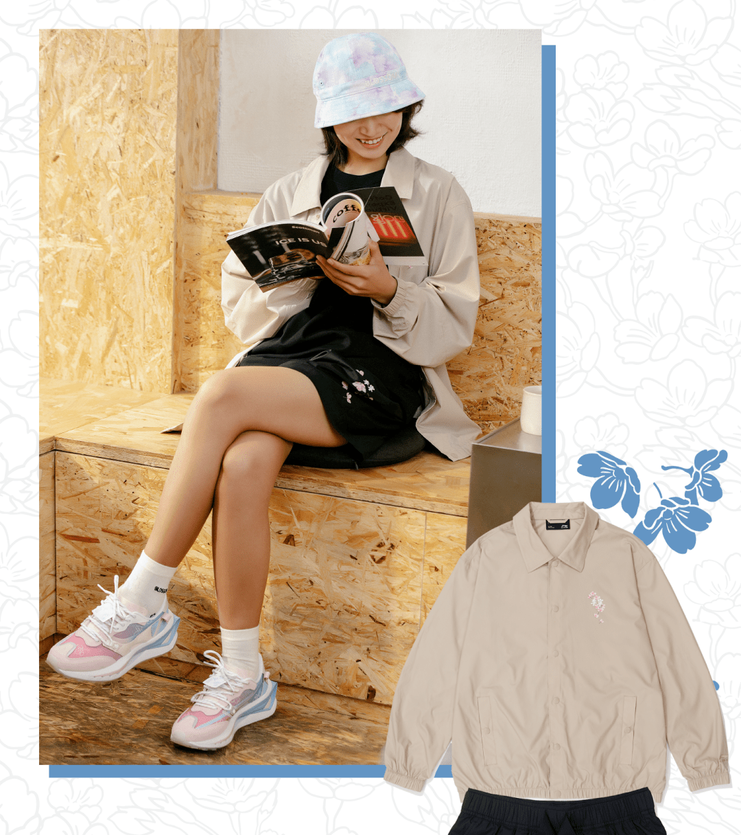 春日物语李宁樱花系列