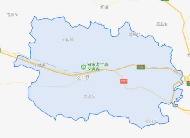 甘肃省一个县,人口超20万,地处两省交界处