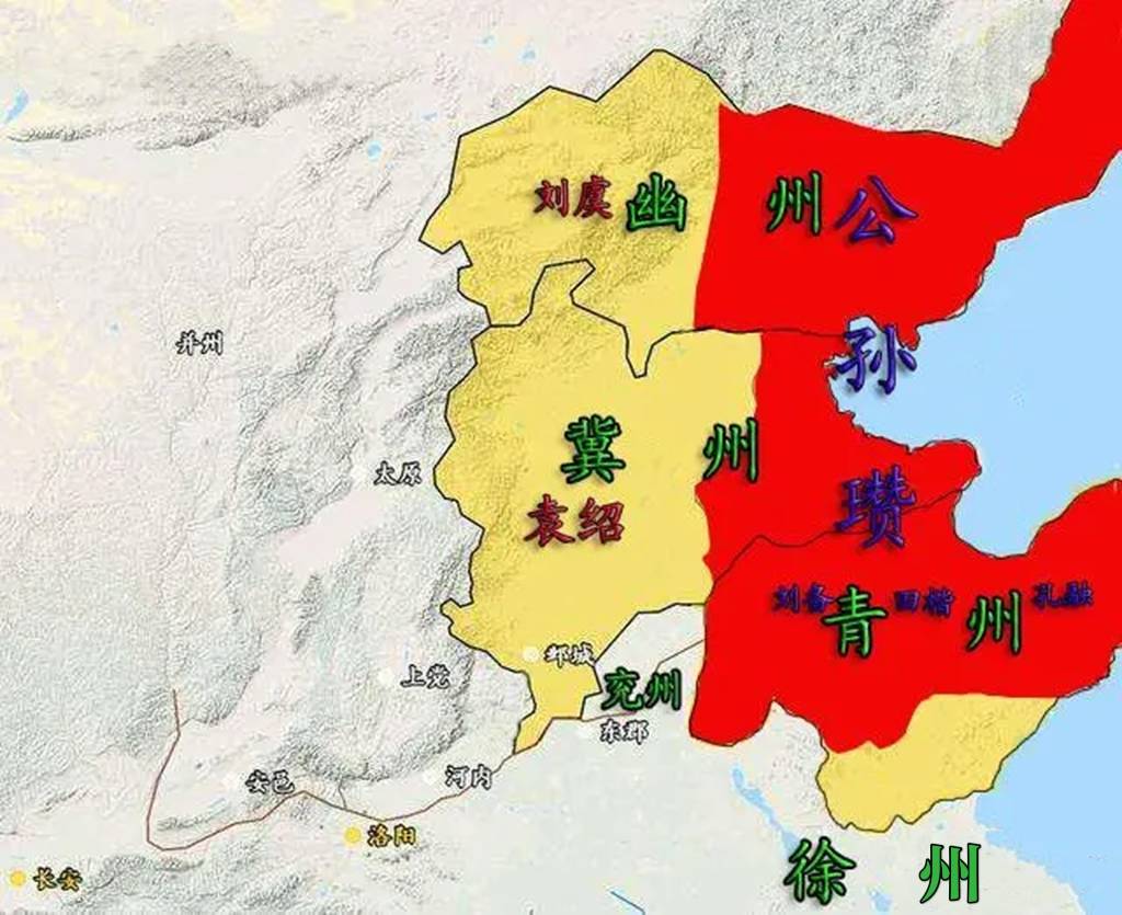 公孙瓒在崛起之后,其势力范围的扩充固然极为迅猛,但却带来了一个致命