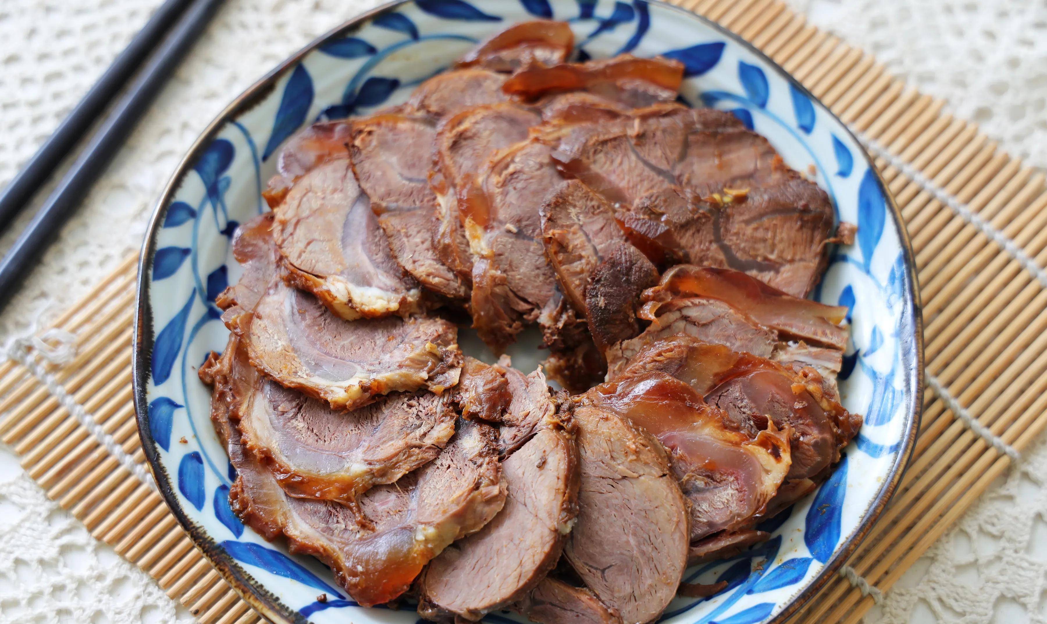 中秋节,给家人必做的一道硬菜,比买的健康更实惠_卤牛肉_甜面酱_豆瓣