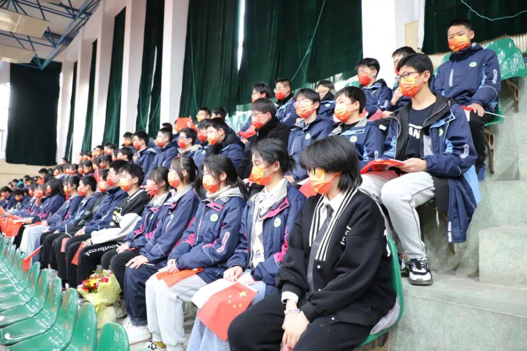 盐城市初级中学举行2022届中考百日冲刺誓师大会