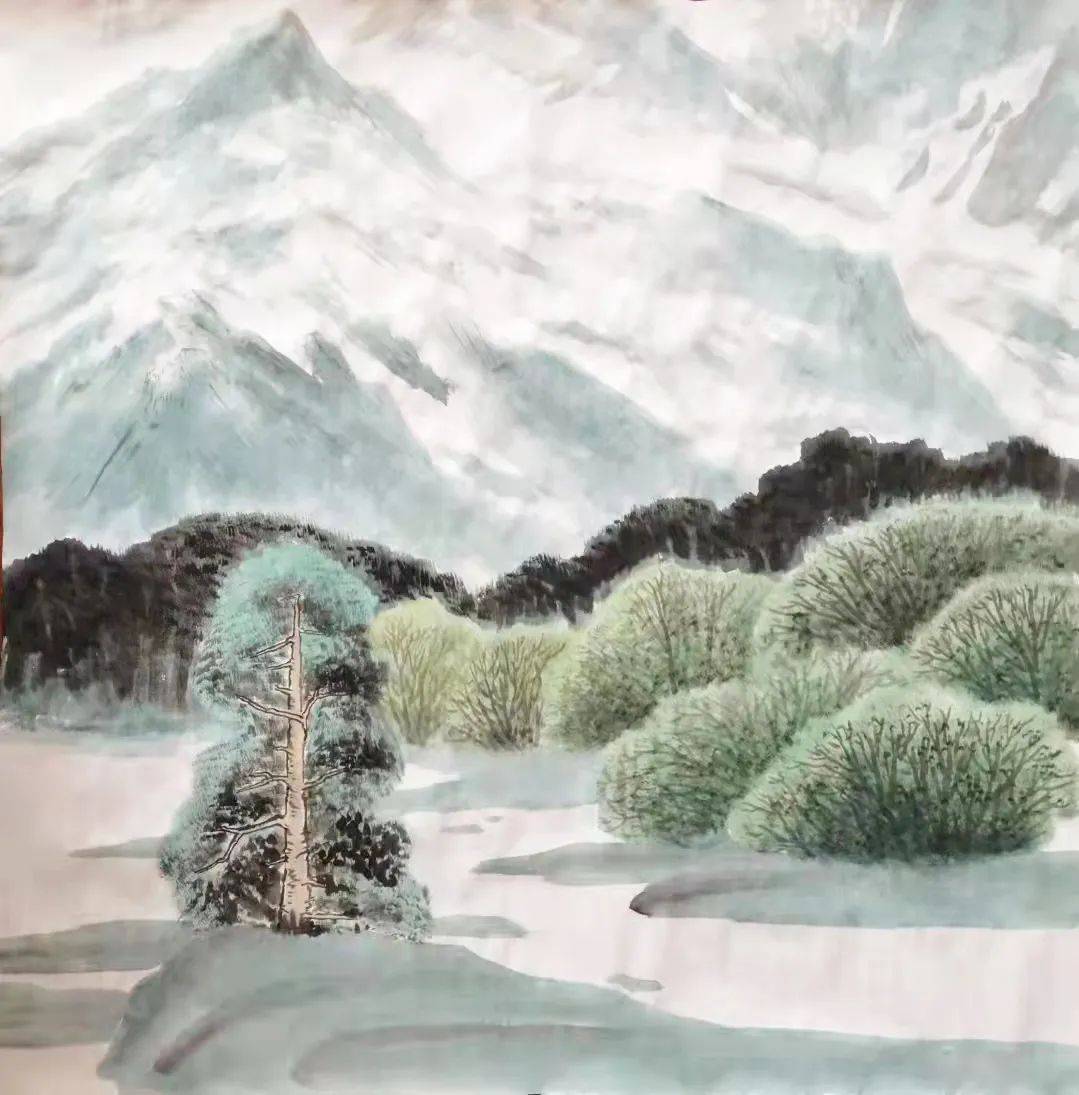 黄石书画作品欣赏