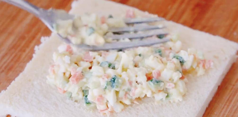 做法|孩子早餐不用愁,懒人三明治,3分钟搞定,儿子吃了天天嚷着吃