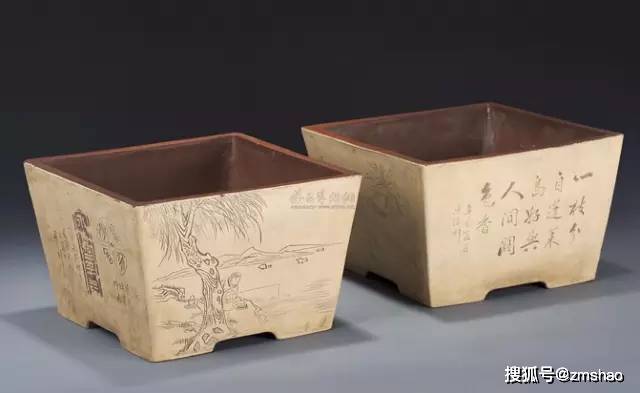 70件贵重的老紫砂花盆，慢慢欣赏_陈仲美_作品_徐汉棠
