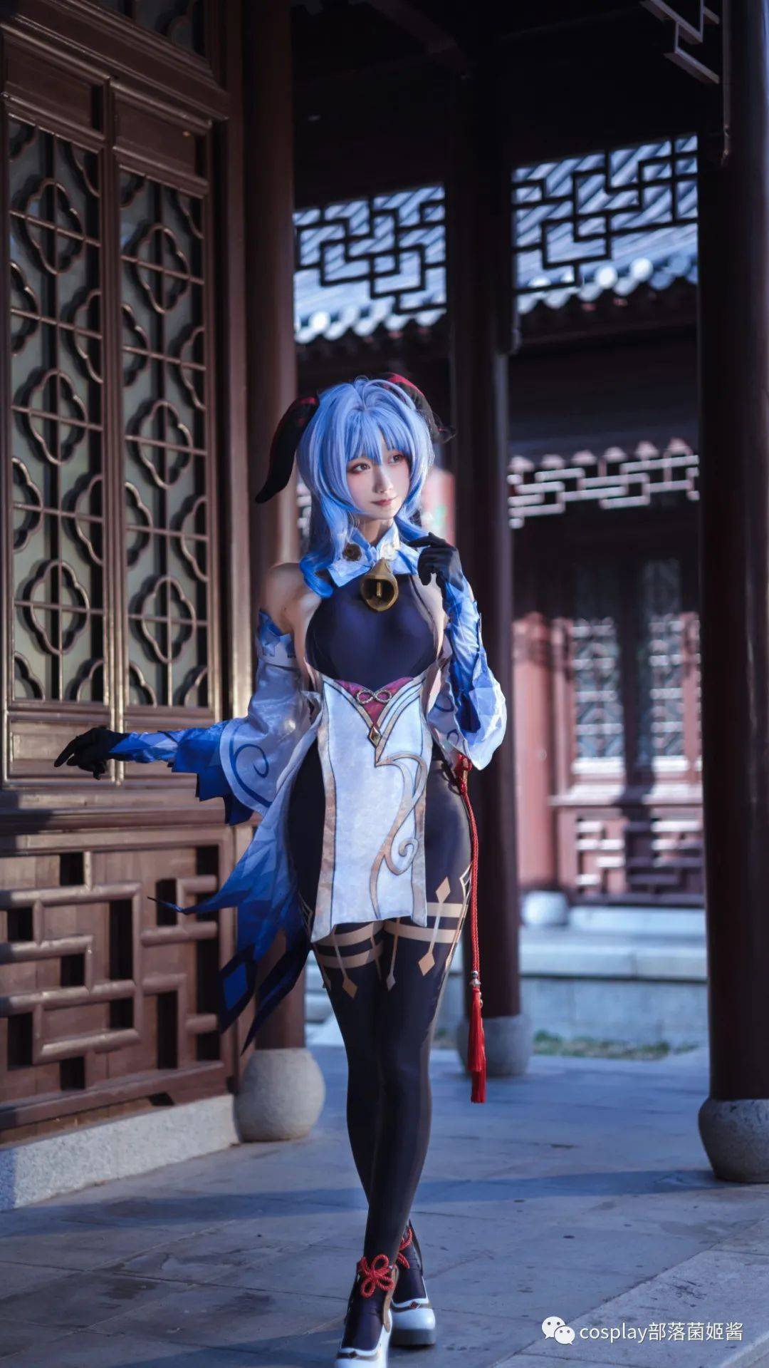 原神甘雨cos正片木棉棉陪我加班嘛