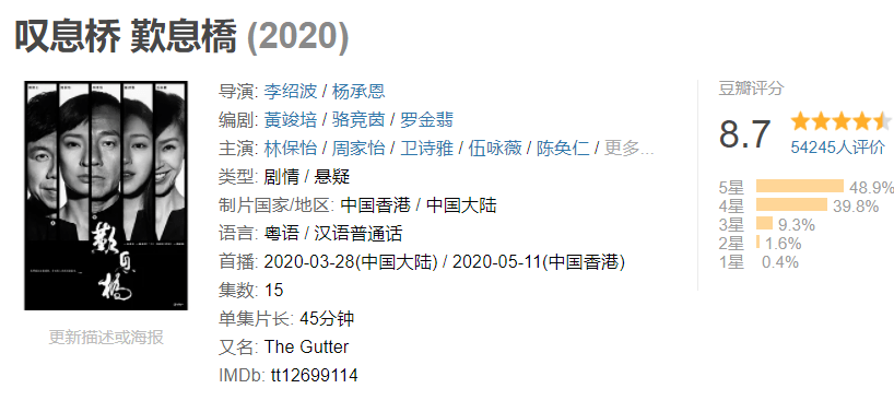 刘俊杰|请来11位实力派演员坐阵，林峯这部新剧，要证明港剧“复活”了？