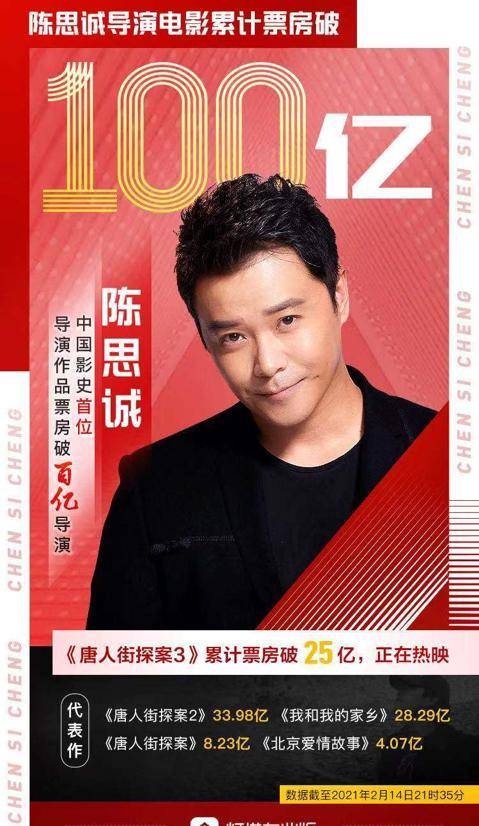 吴京|中国影史首位票房破百亿导演诞生！冯小刚50多亿，吴京60多亿