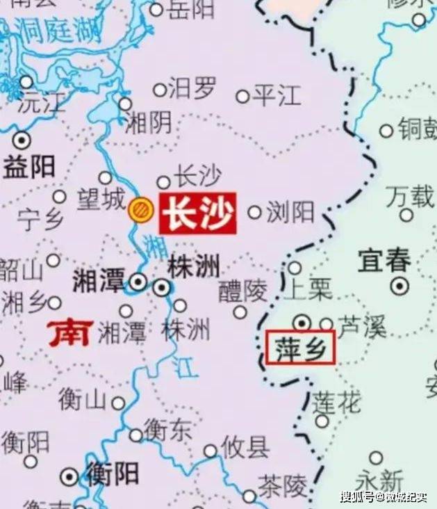 原创长沙市的地理位置并不比南昌好