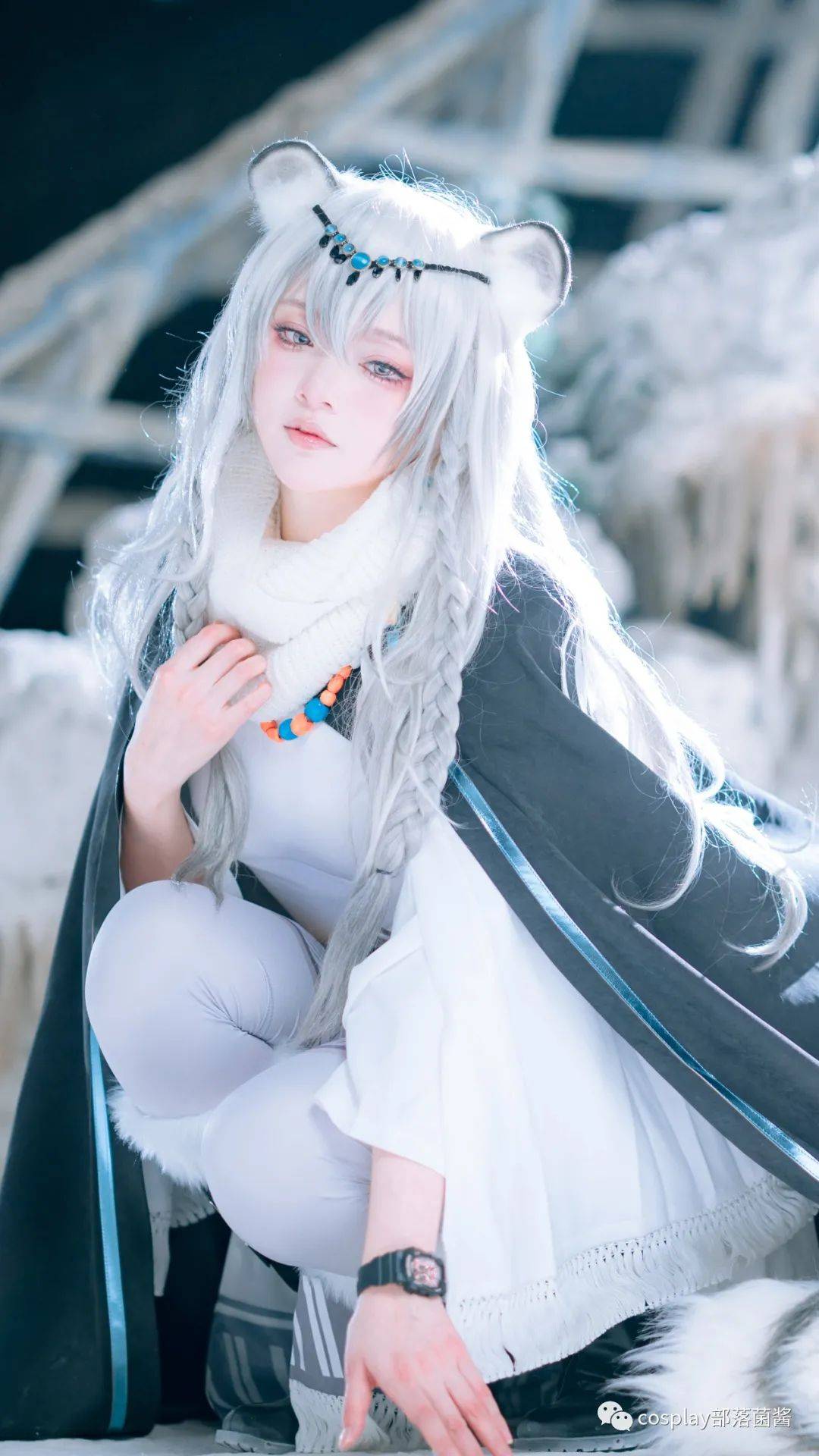 cos明日方舟初雪cos正片黑龙贯通