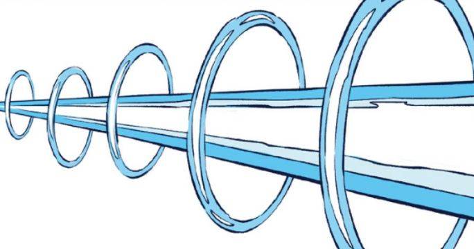 光束攻击特效怎么画漫画光速冲击波效果的画法