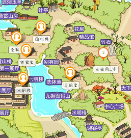 水绘园智能电子导览上线带你了解书卷气的文人园