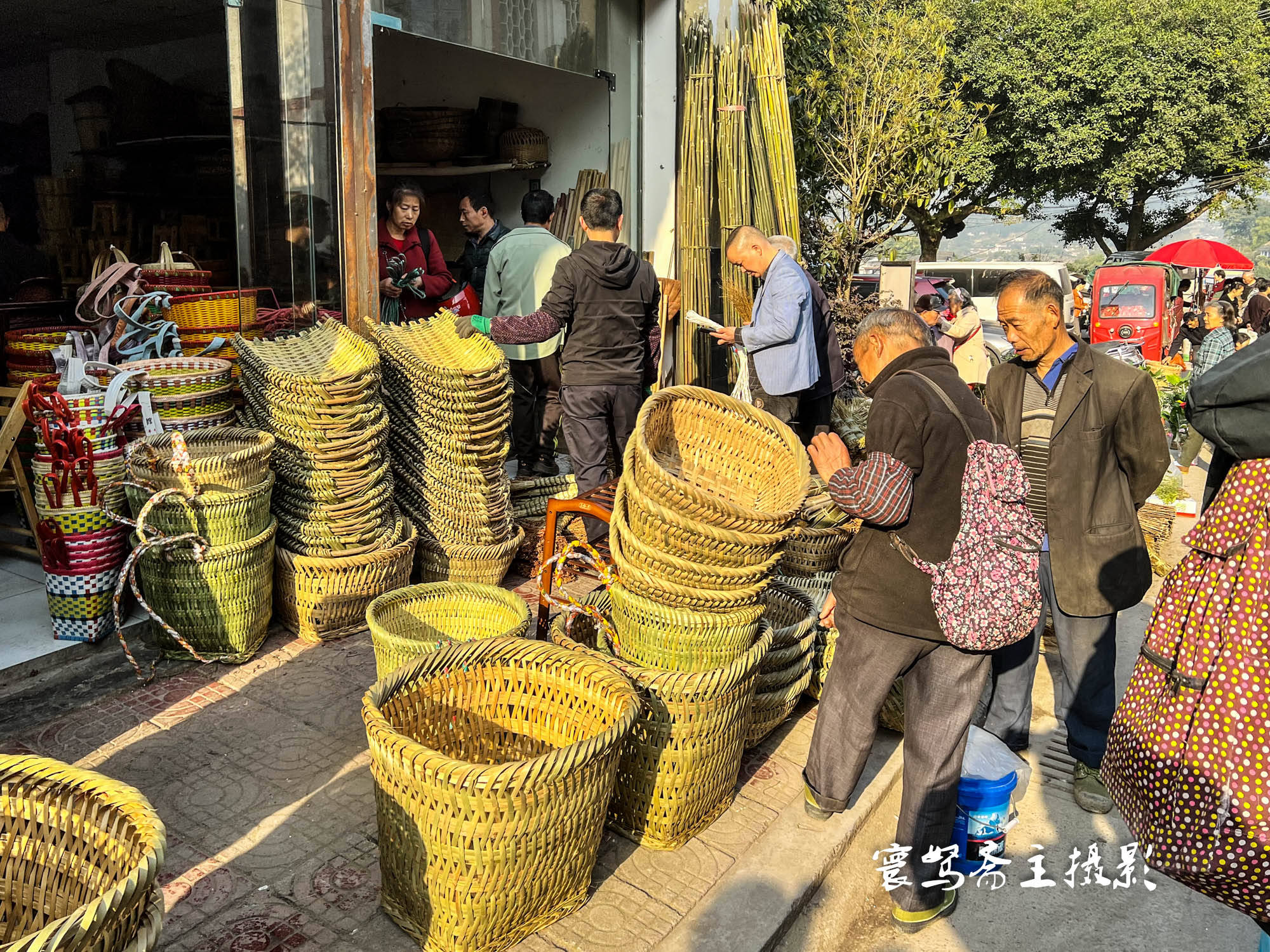 病例|3月9日来北碚静观赶场顺便买树苗，那天重庆没有本土病例集市上很热闹