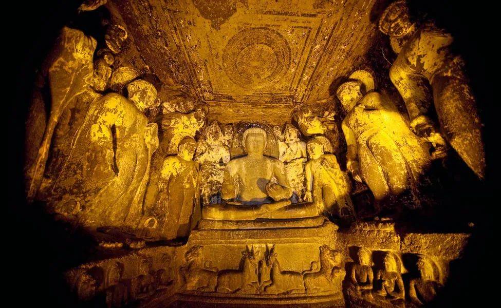 阿旃陀石窟印象