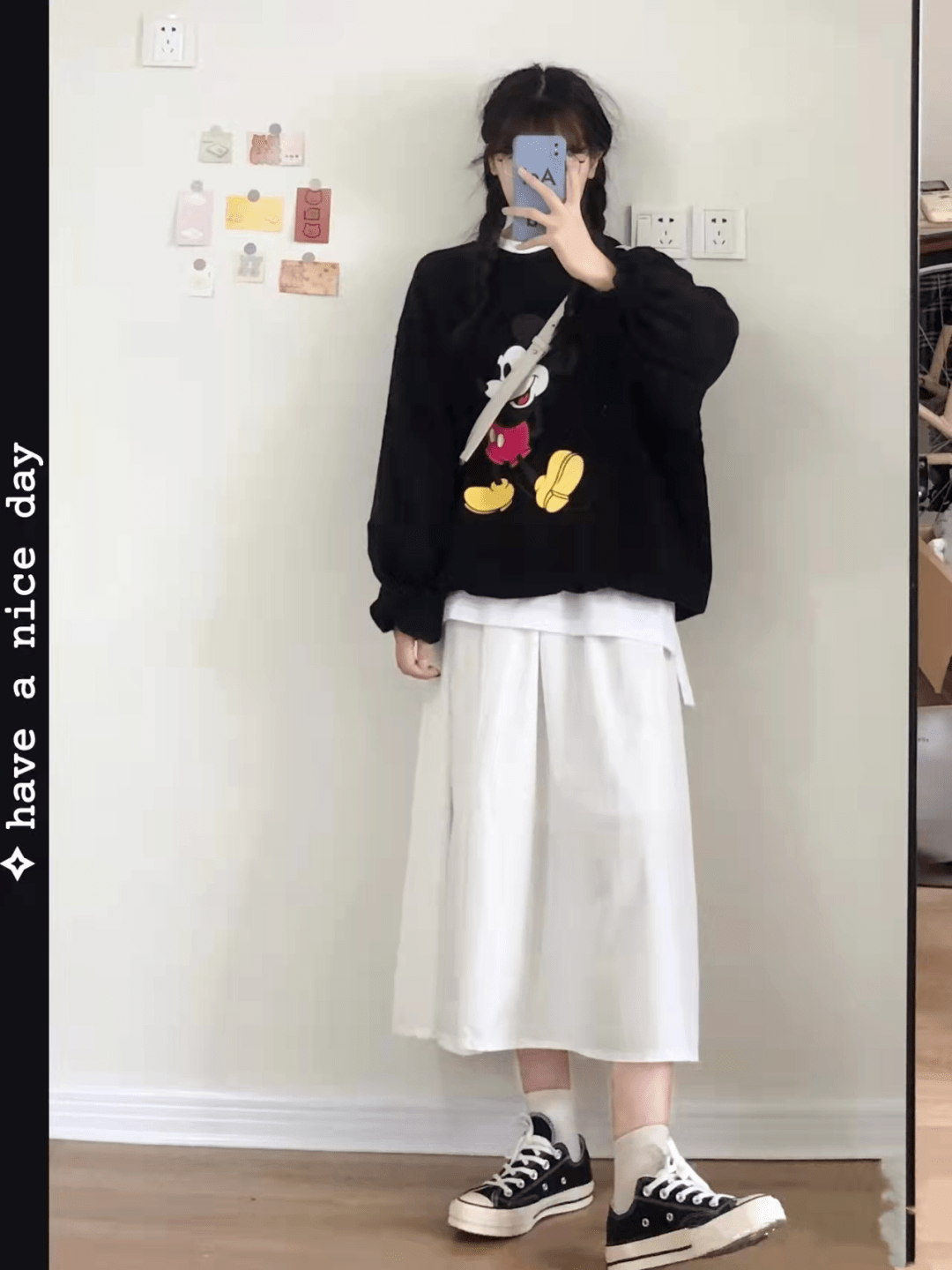 整体 卫衣+裙子的10种搭配,时髦又减龄