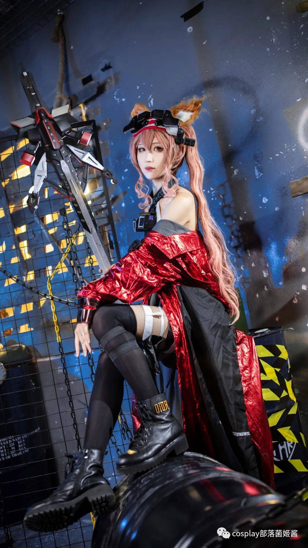 cos明日方舟干员安洁莉娜