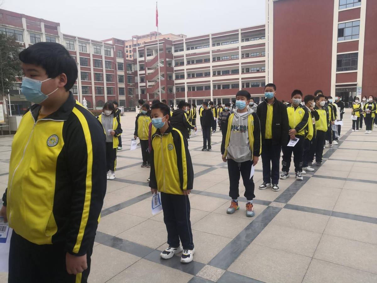 濮阳市油田第十七中学开展复学后第一周核酸检测