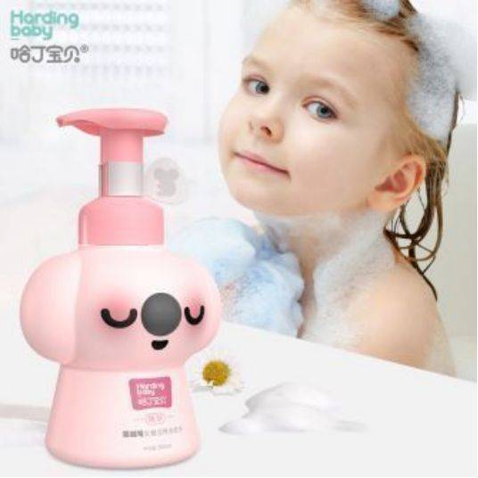 洗头想要柔顺的秀发,试试哈丁宝贝洗发水