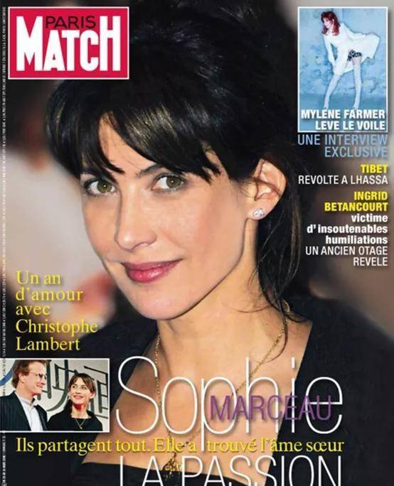 苏菲·玛索在《paris match》上的30张精美封面_电影_法国_杂志
