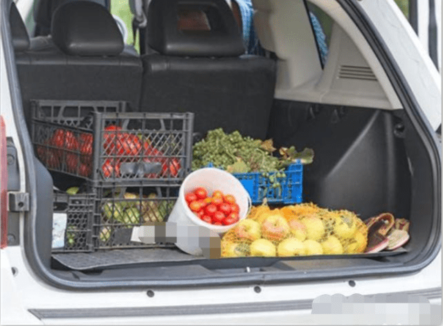 原创面包车拉蔬菜被罚200车主买了车不能用后备箱拉空气