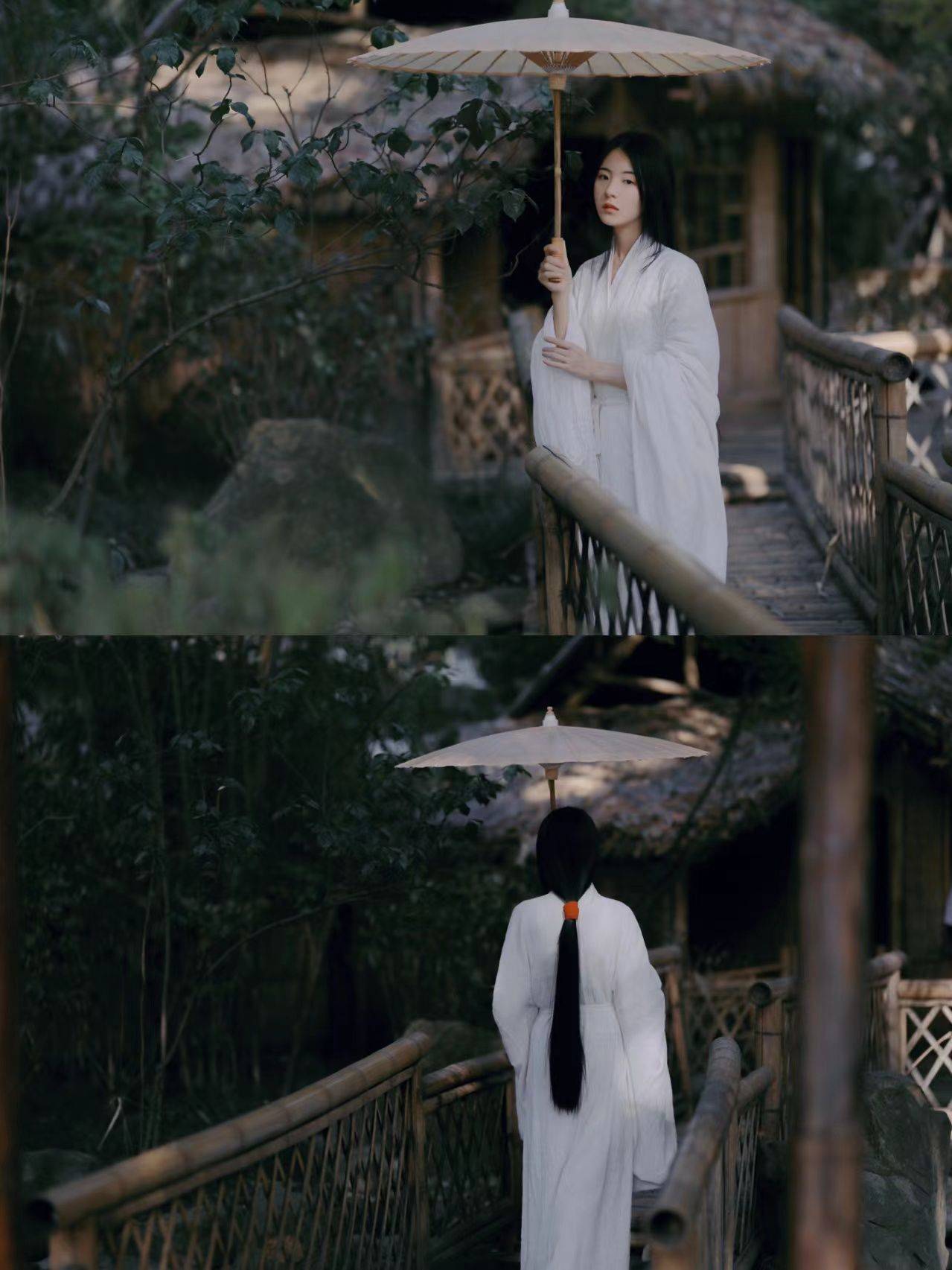 成都古风人像拍摄打卡地推荐!_竹林_摄影_红墙
